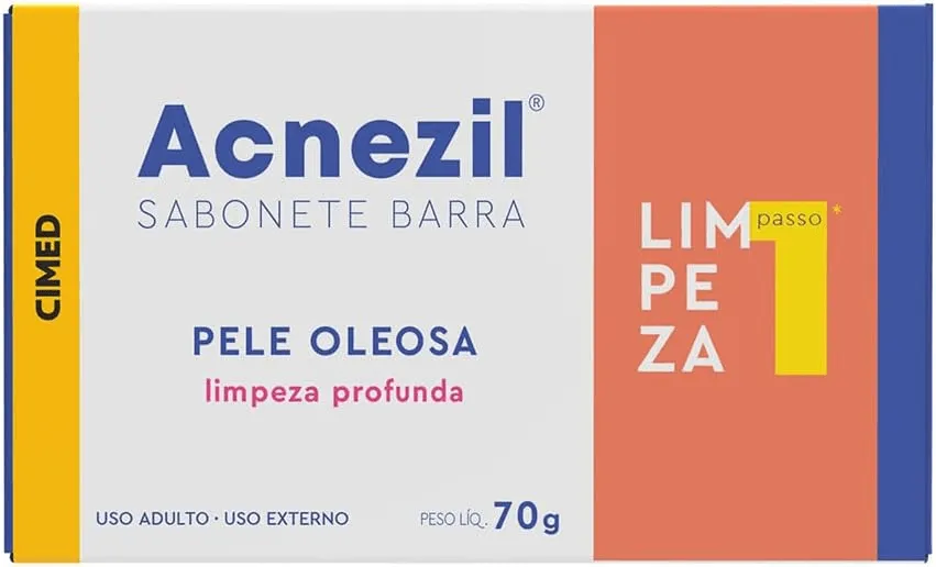 Cimed Acnezil Sabonete Pele Oleosa 70g