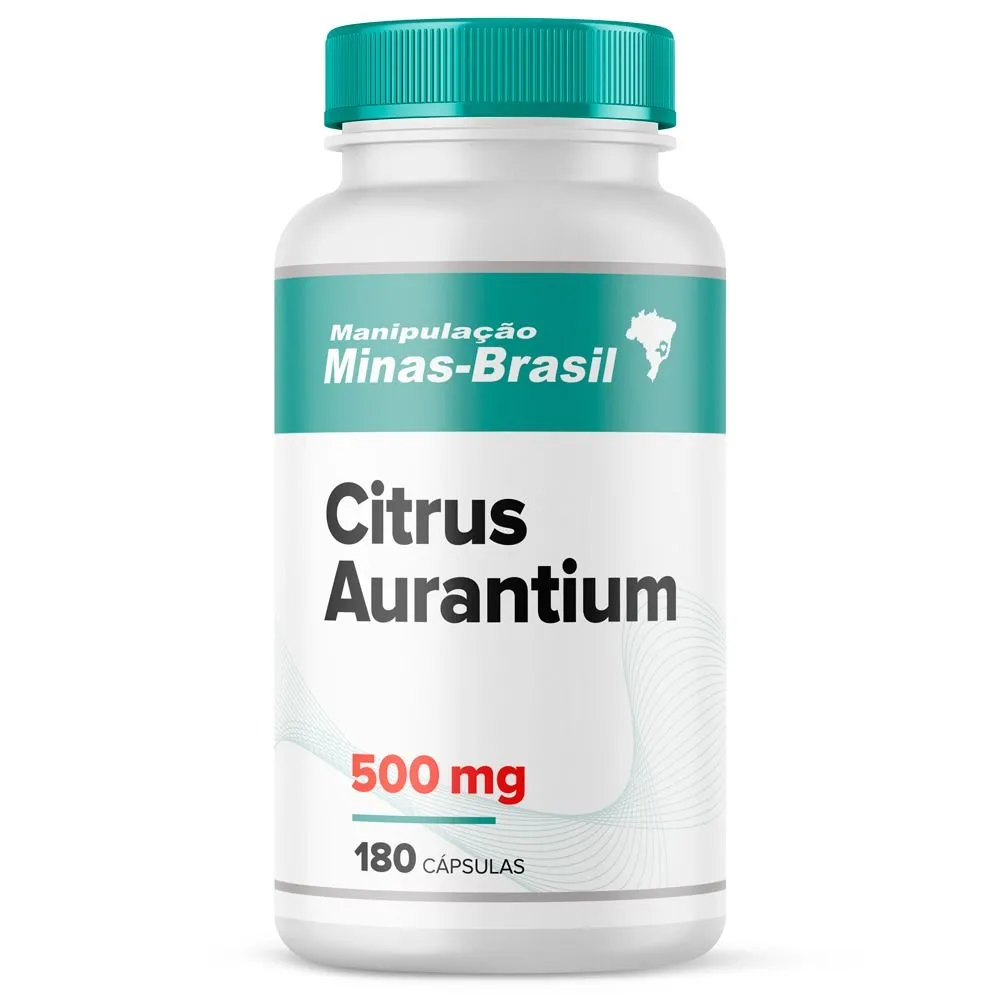 Citrus Aurantium 500Mg - 180 Cápsulas
