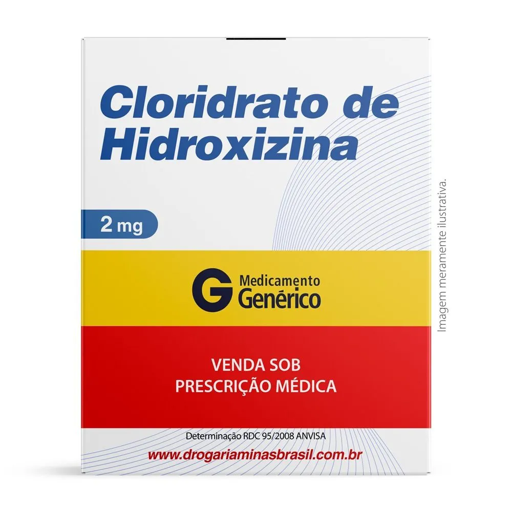 Cloridrato De Hidroxizina Solução Genérico Legrand