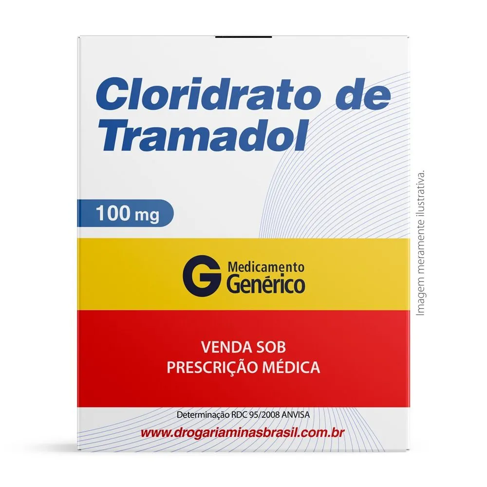 Cloridrato De Tramadol 100Mg/Ml Solução 15 Ml Genérico Germed