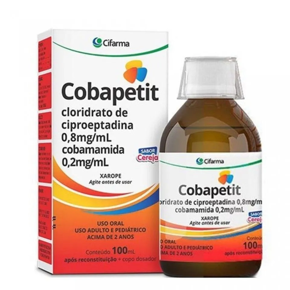 Cobapetit Xarope Sabor Cereja 100ml
