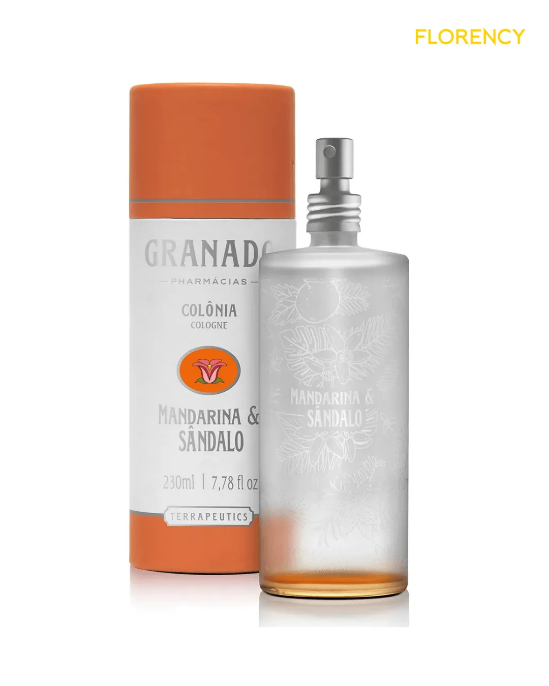 Colônia Granado Terrapeutics 230ml Mandarina   Sandalo