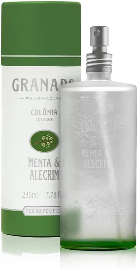 Colônia Granado Terrapeutics 230ml Menta  Alecrim