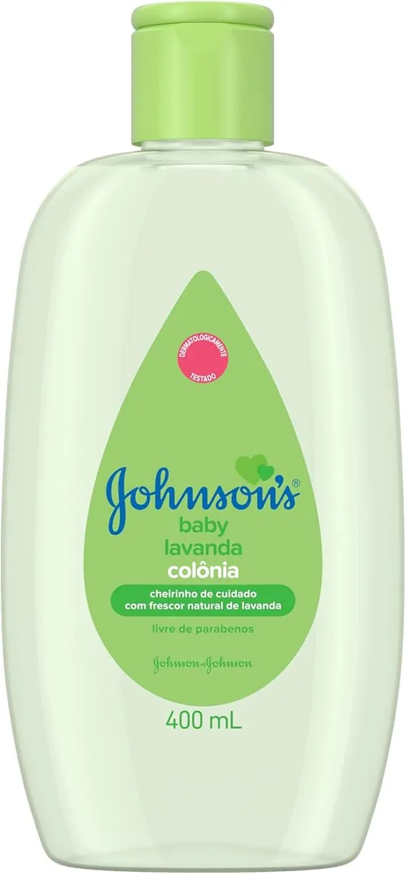 Colônia Johnson's Baby Lavanda com 400ml