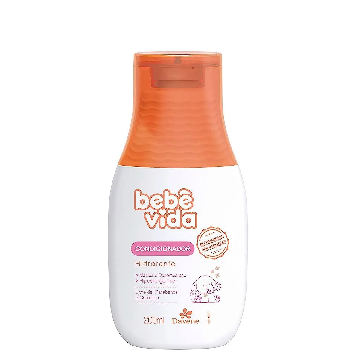 Condicionador Hidratante Bebê Vida Davene 200ml