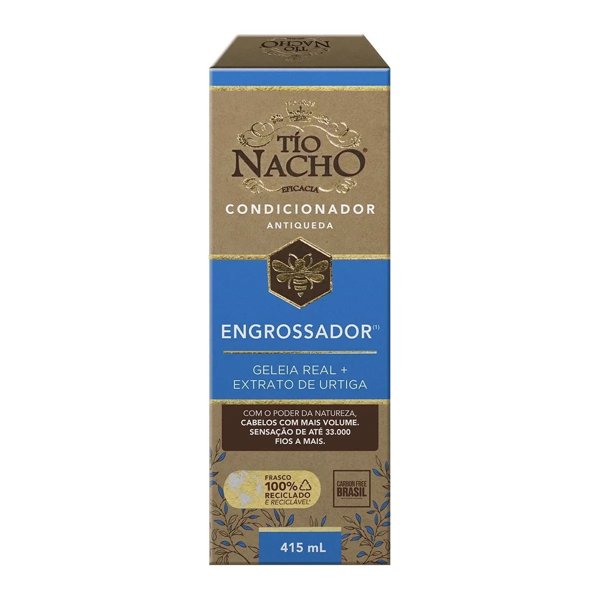 Condicionador Antiqueda Engrossador Tio Nacho 415Ml