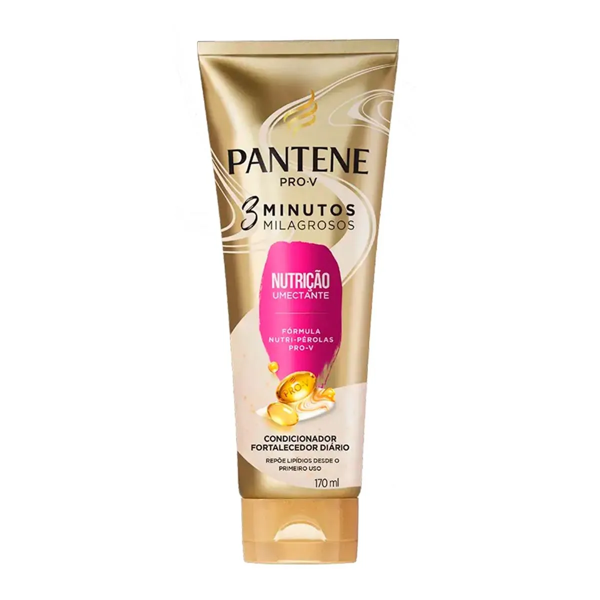 Condicionador Diário 3 Minutos Milagrosos Nutrição Com Pérolas Pro-v Solúveis Pantene
