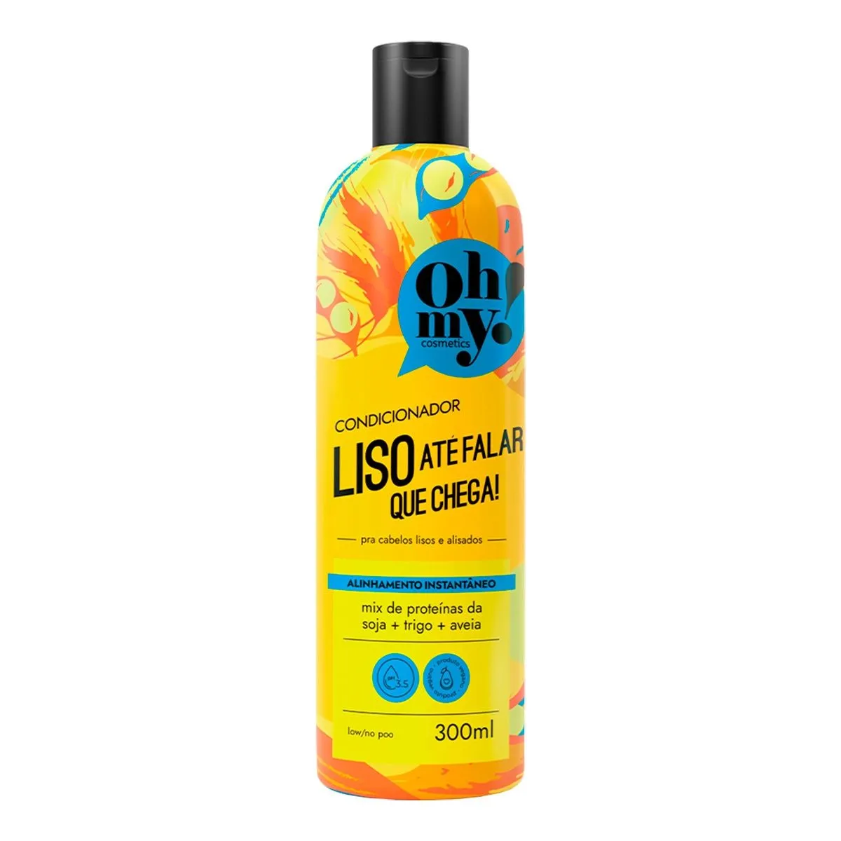 Condicionador Oh My! Liso Até falar Chega! 300ML