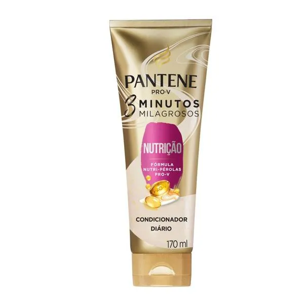 Condicionador Pantene 3 Minutos Milagrosos Nutrição Umectante 170ml