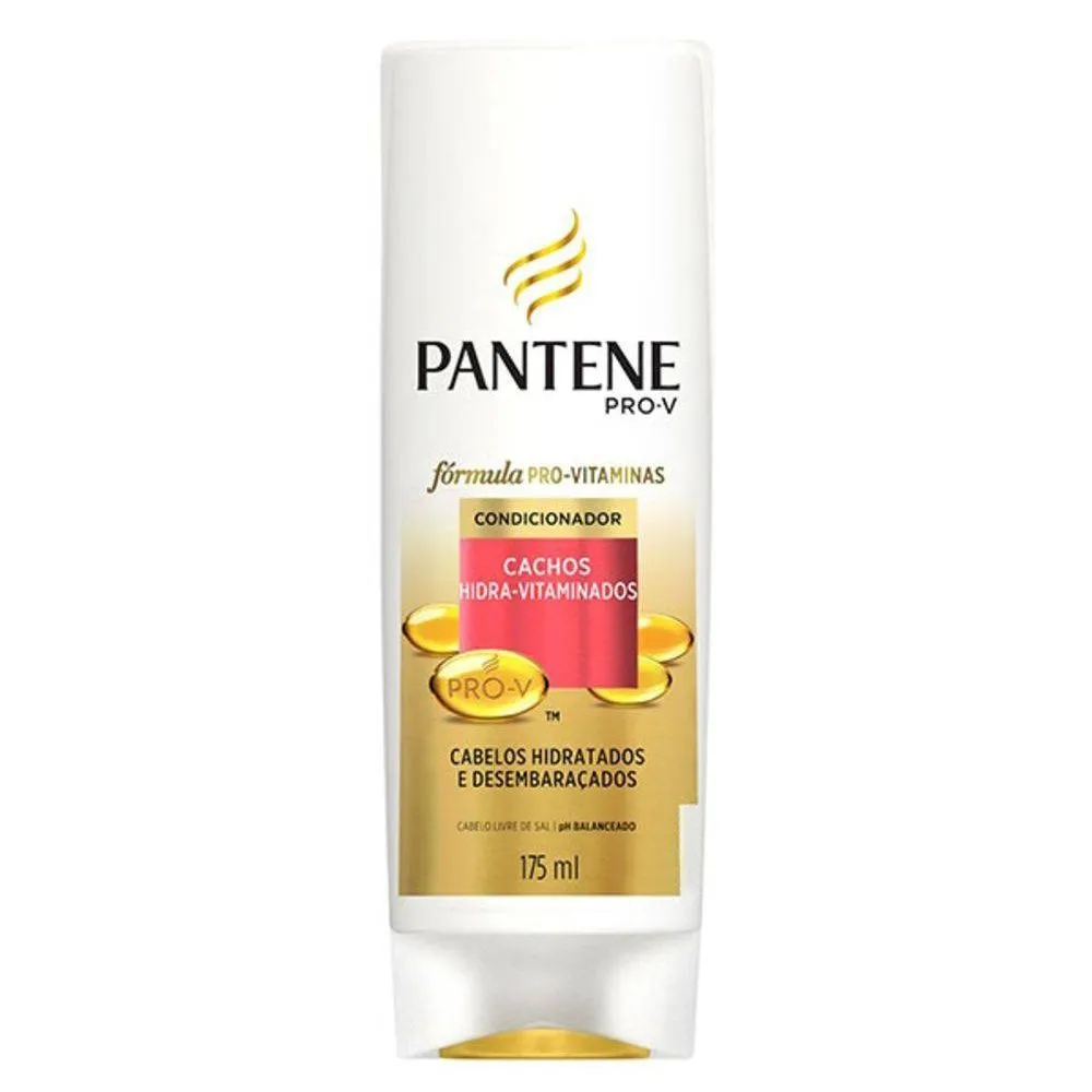 Condicionador Pantene Cachos Hidra - Vitaminados 175Ml