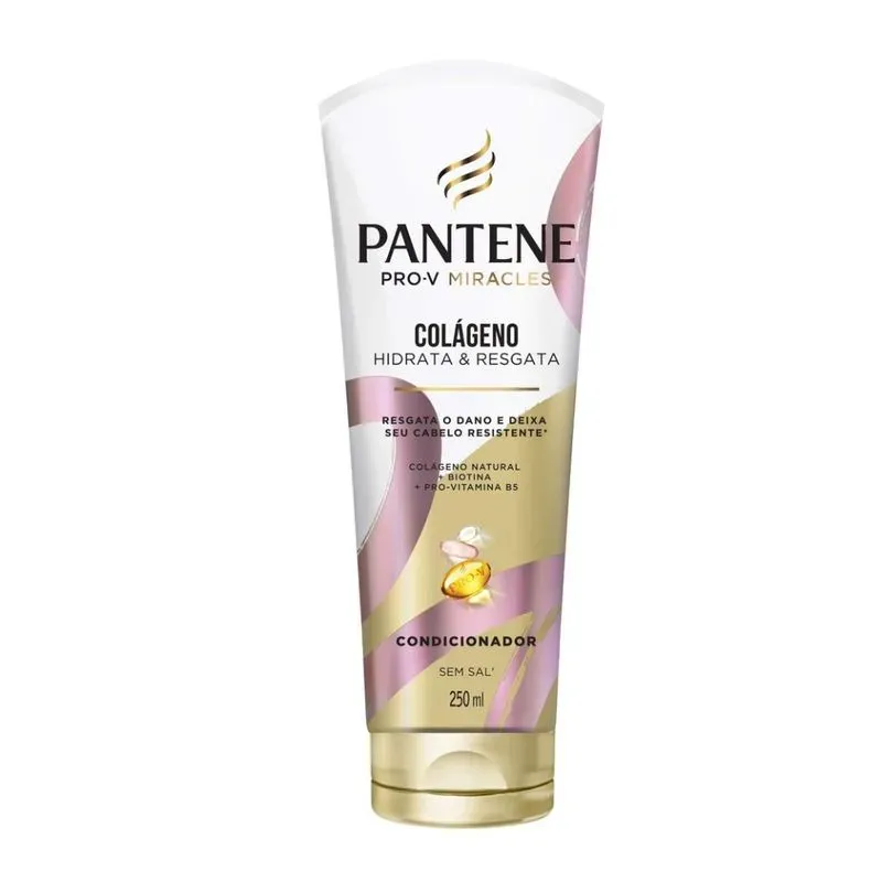 Condicionador Pantene Pro-V Colágeno Hidrata & Resgata 250ml