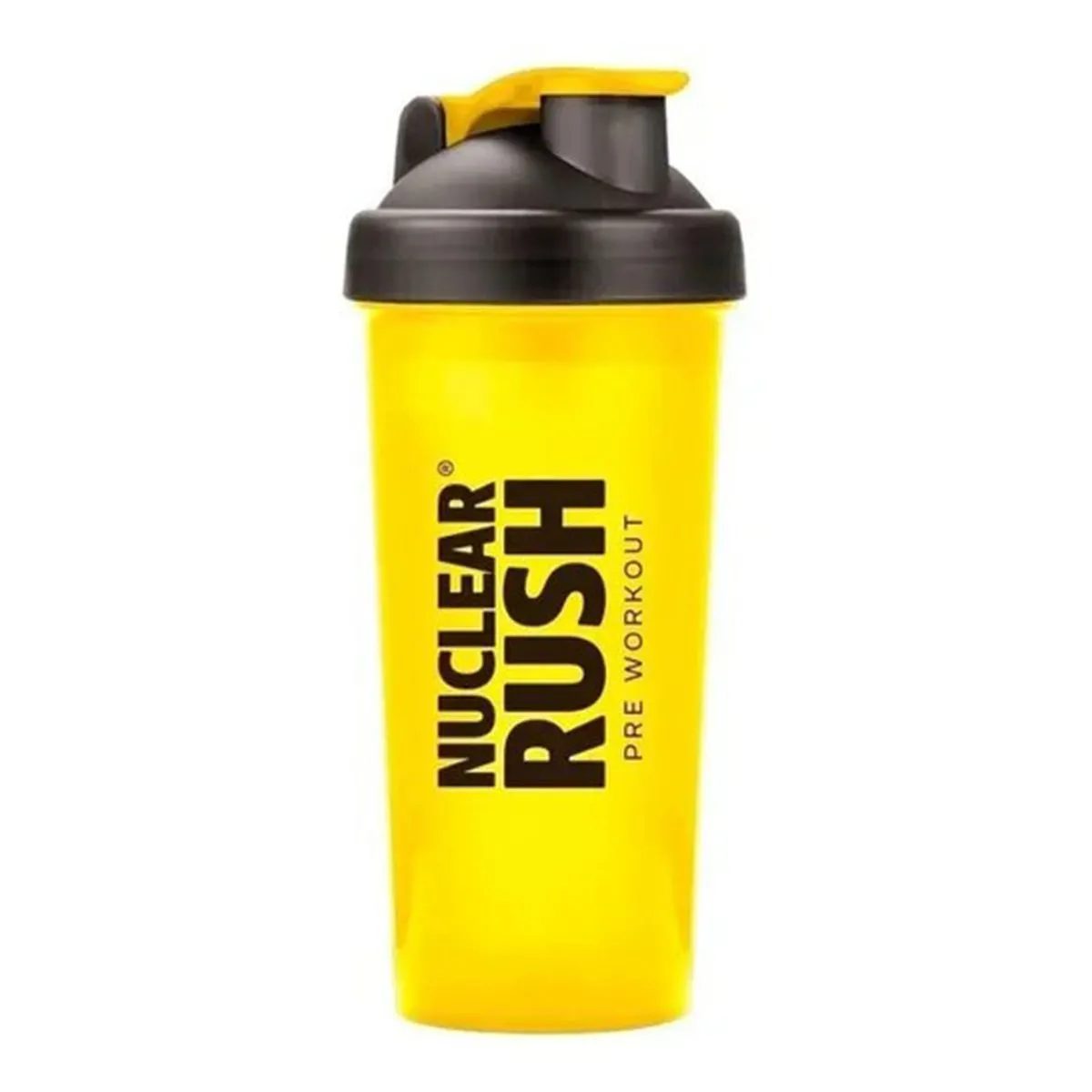 Coqueteleira Nuclear Rush Amarela 600Ml Bodyaction