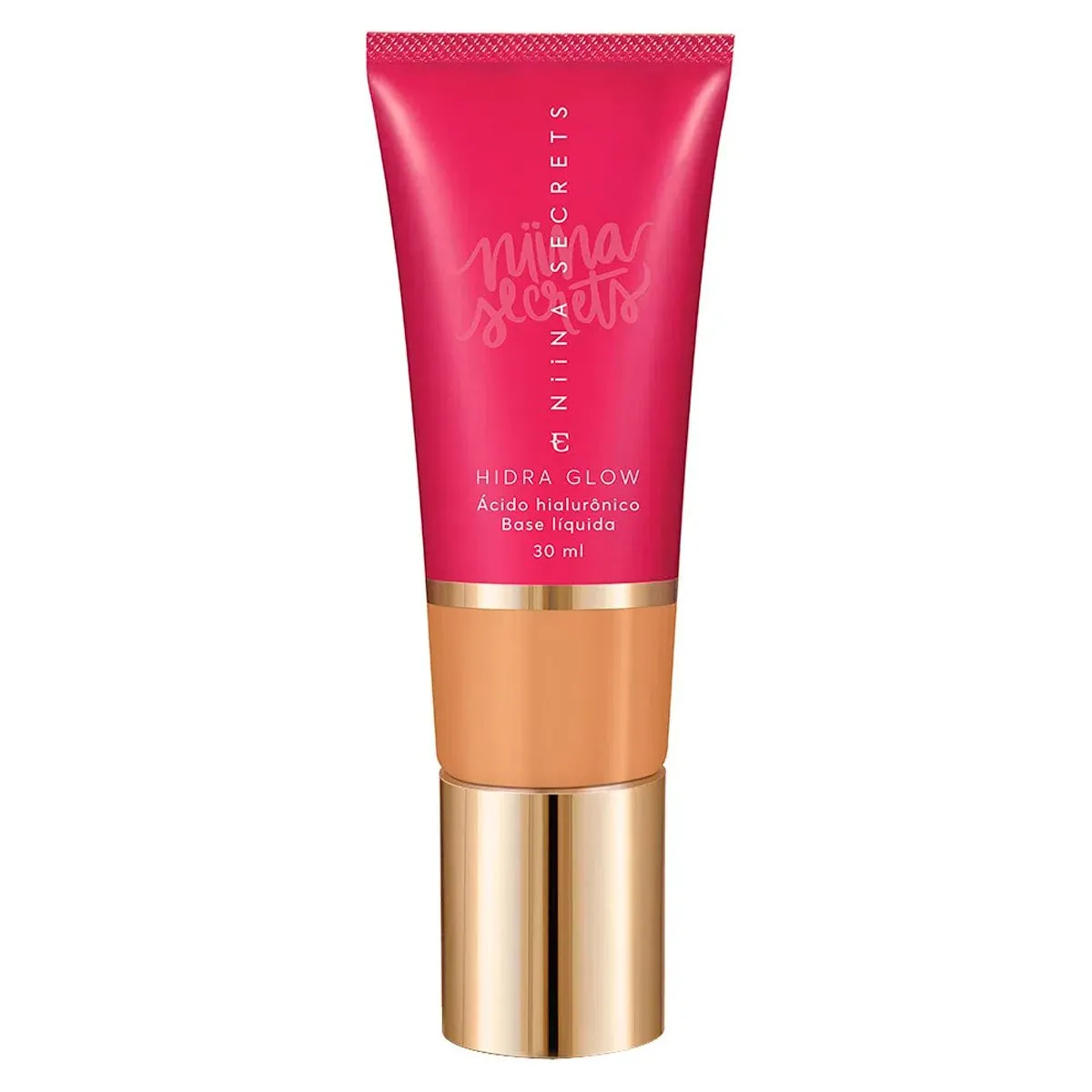 Base Líquida Niina Secrets Hidra Glow Eudora 30ml Cor 35