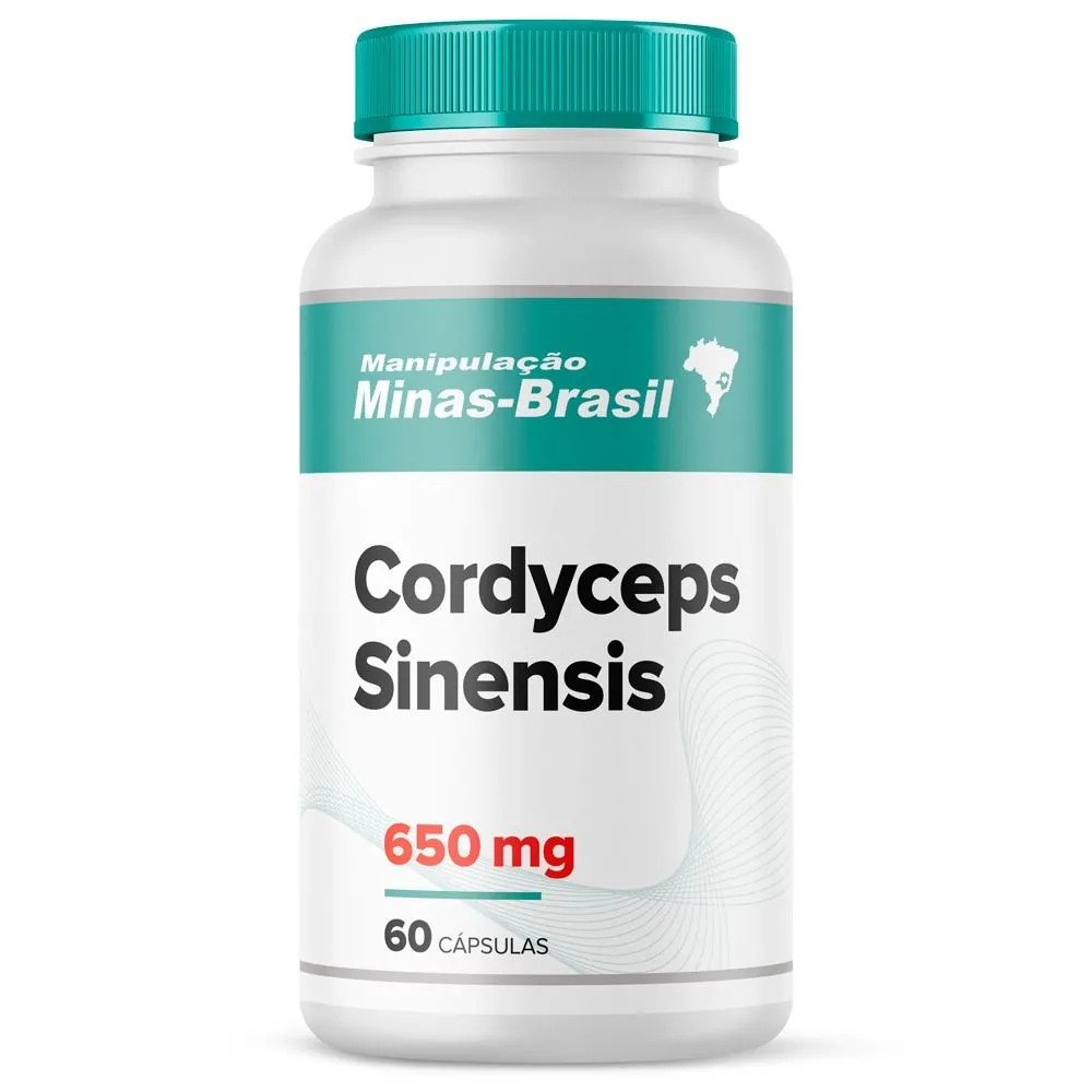 Cordyceps Sinensis 650Mg - 60 Cápsulas