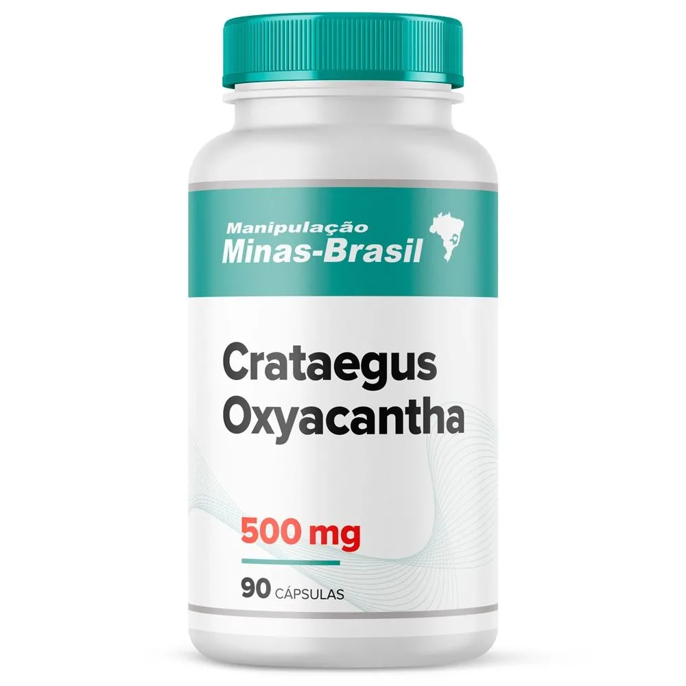 Crataegus Oxyacantha 500Mg - Stress e Insônia 90 Cápsulas