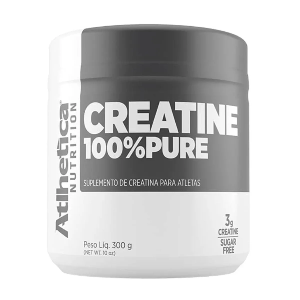Creatine 100% Pure Natural 300G Atlhetica Nutrition