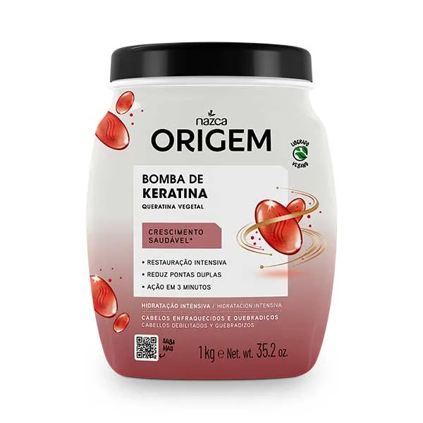 Creme Cabelo Origem Bomba de Queratina 1kg