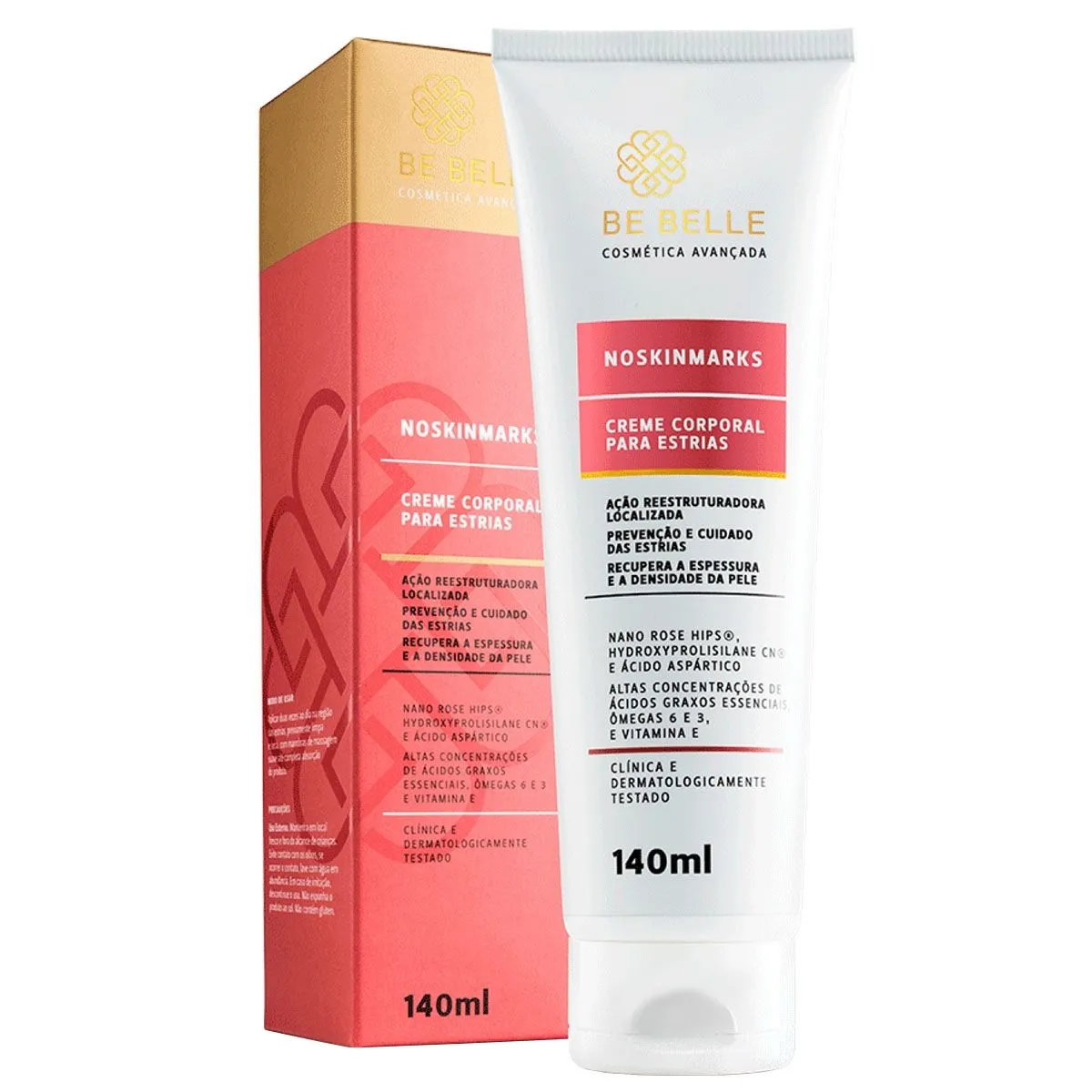 Creme Corporal Para Estrias Noskinmarks 140Ml Be Belle