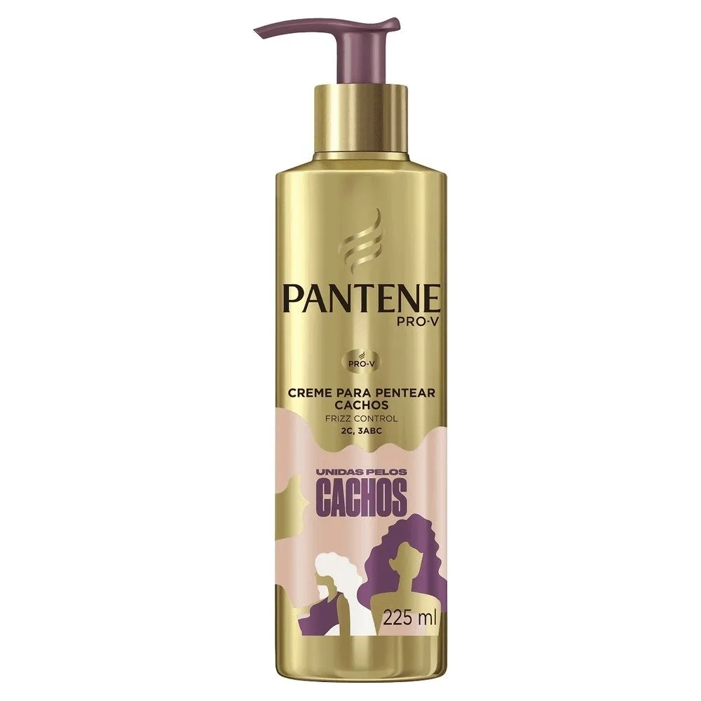 Creme de Pentear Cachos Pantene Unidas Pelos Cachos 225ML