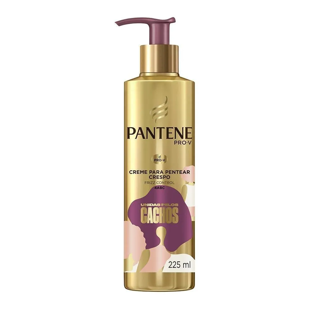 Creme de Pentear Crespos Pantene Unidas Pelos Cachos 225Ml
