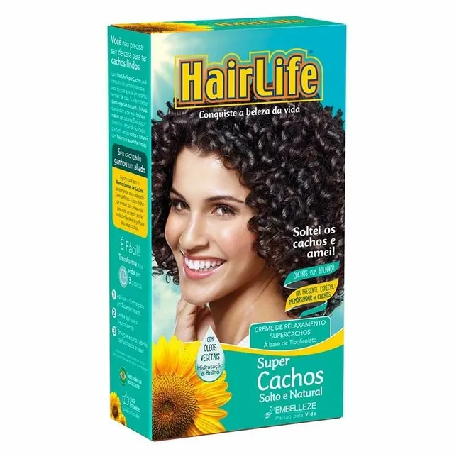 Creme Alisante Hairlife Super Cachos