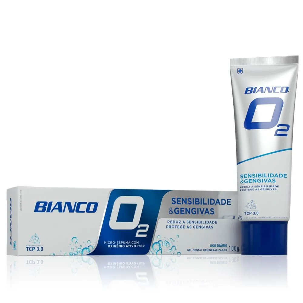 Creme Dental Bianco O2 100g