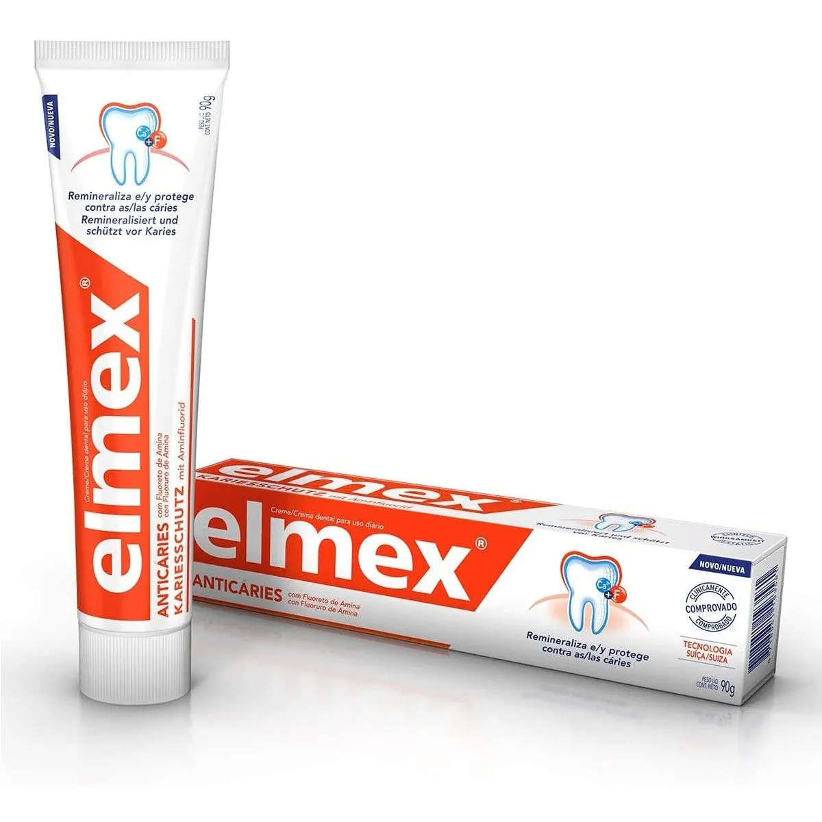 Creme Dental Elmex Anticáries 90g