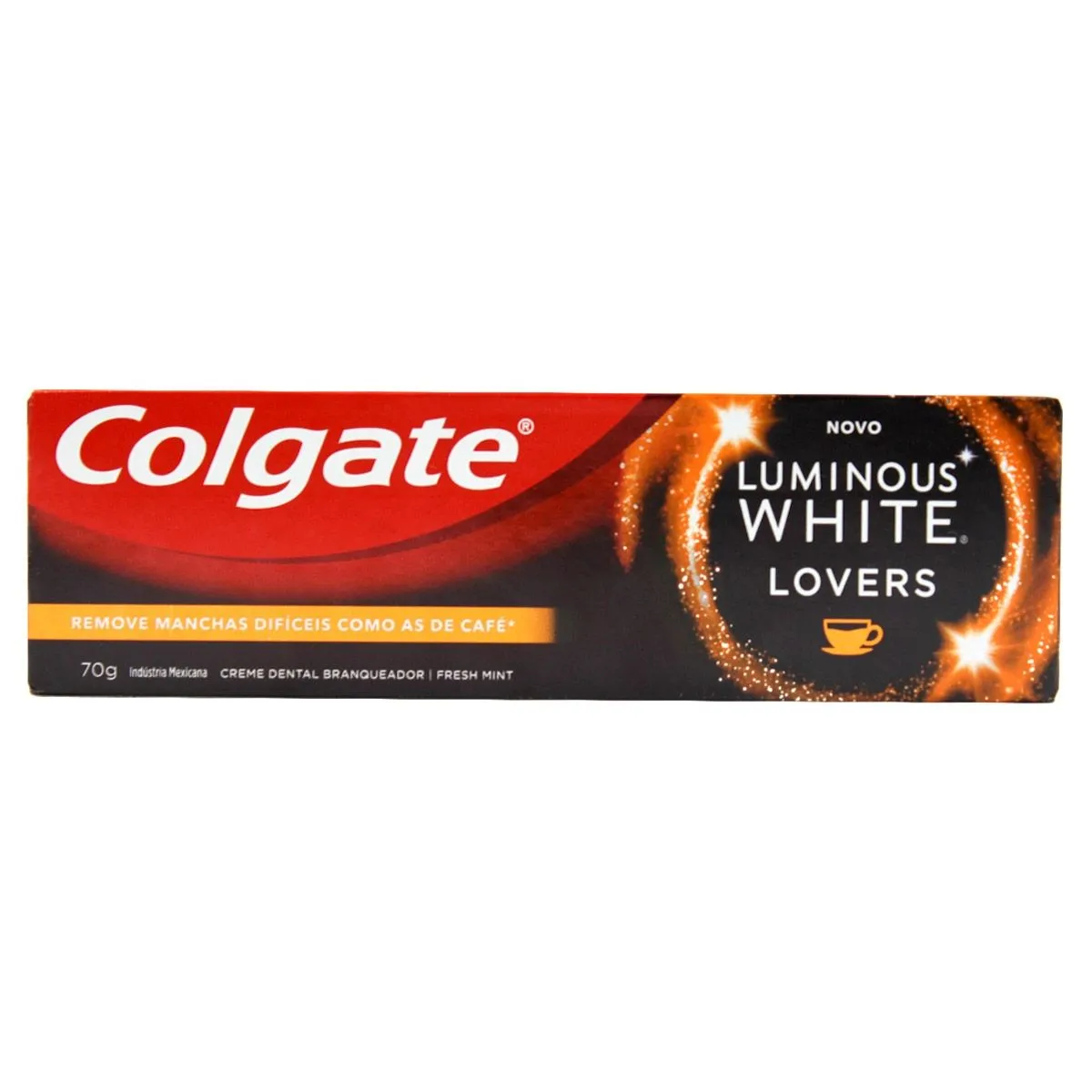 Creme Dental Luminous White Lovers Manchas de Café 70G Colgate