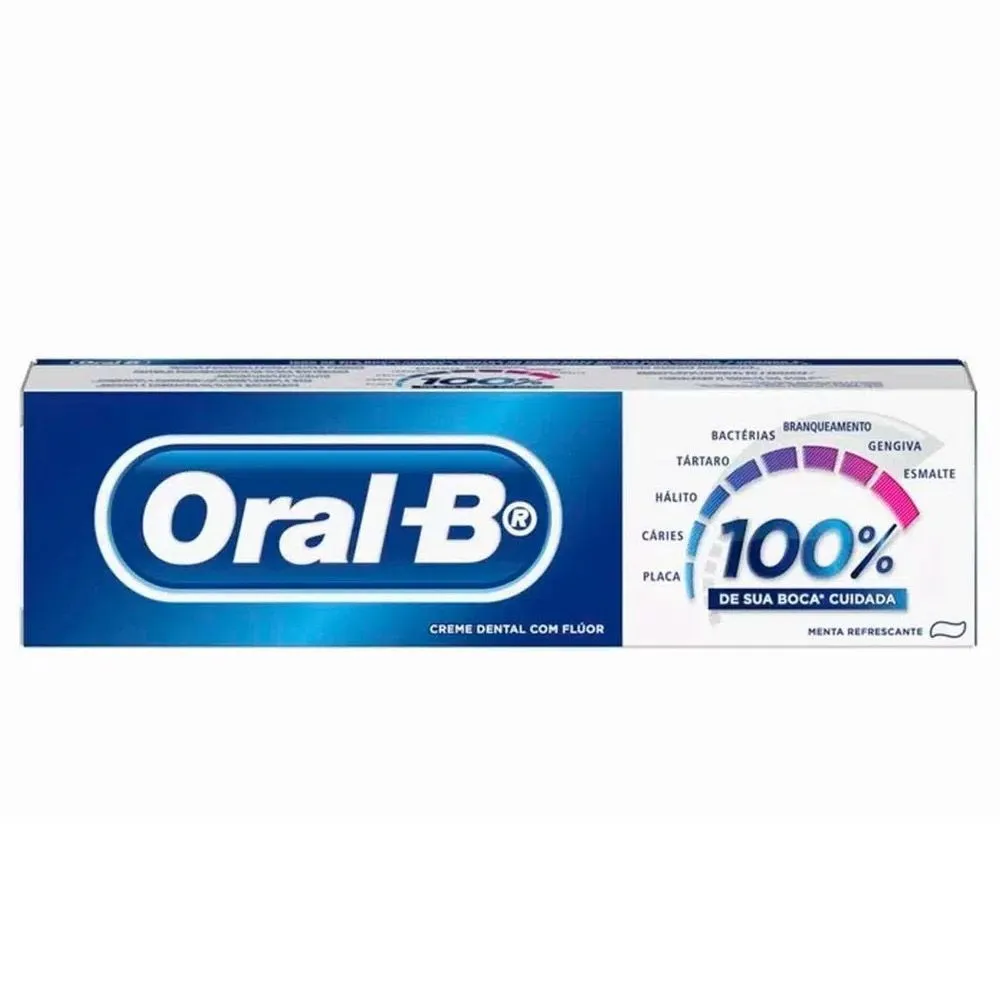Creme Dental Oral-B 100% 70G