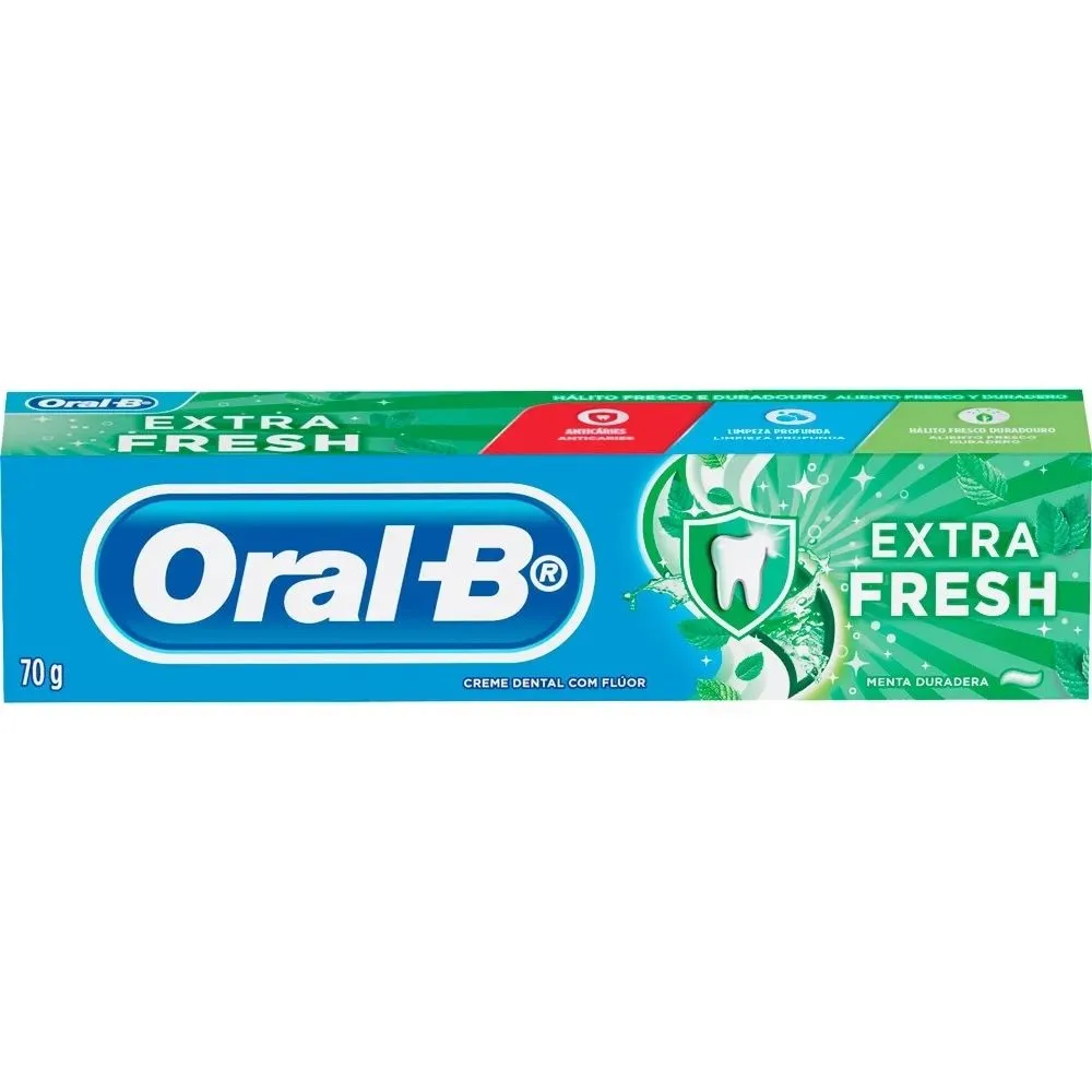 Creme Dental Oral-B Extra Fresh 70G