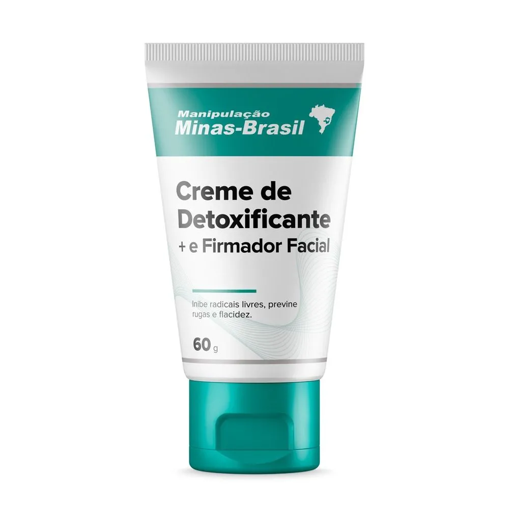 Creme Detoxificante e Firmador Facial 60G
