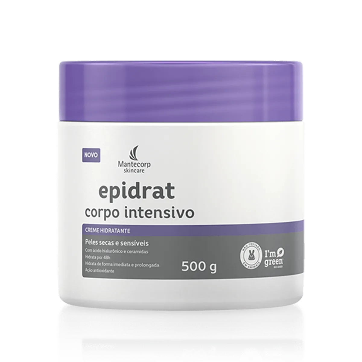 Creme Hidratante Corpo Intensivo Epidrat Com 500g Mantecorp Skincare