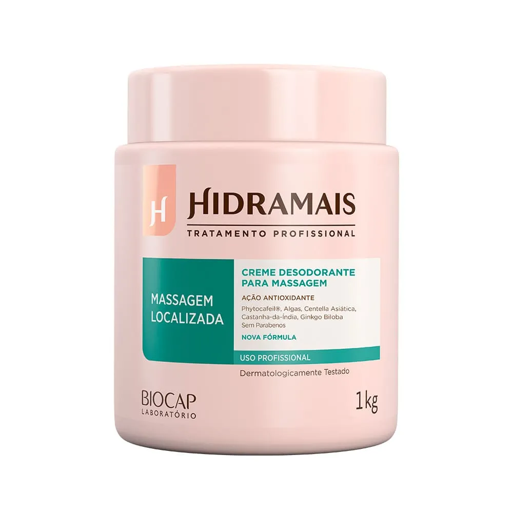 Creme Massagem Hidramais 1kg Localizada