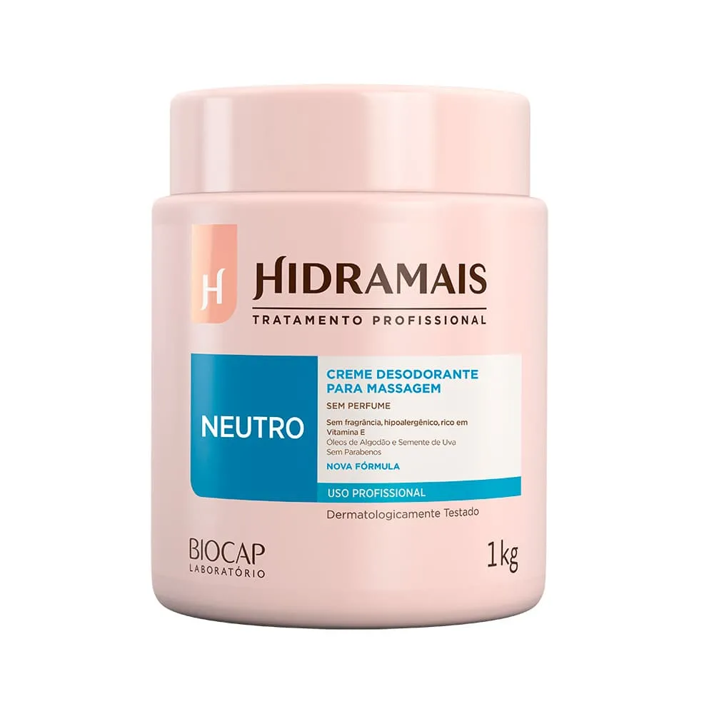 Creme Massagem Hidramais 1kg Neutro