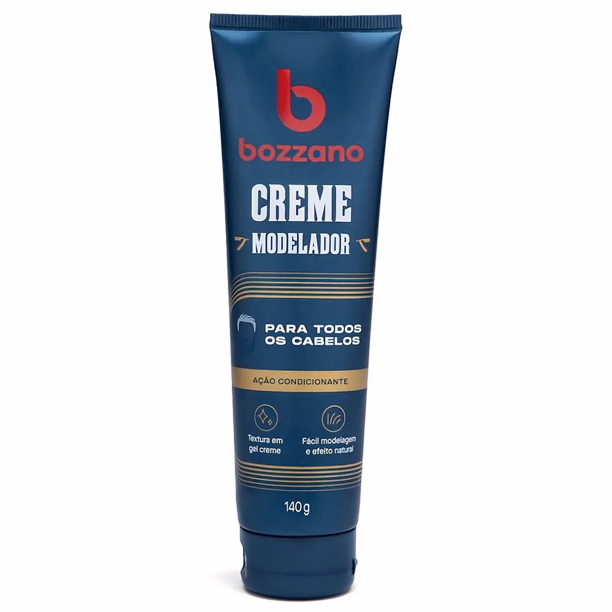 Creme Modelador Capilar Com 140G Bozzano
