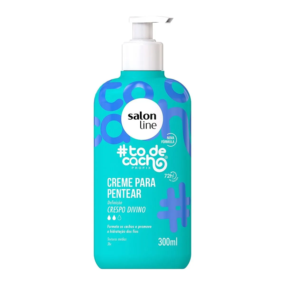 Creme Para Pentear Crespo Divino 300ml Salon Line