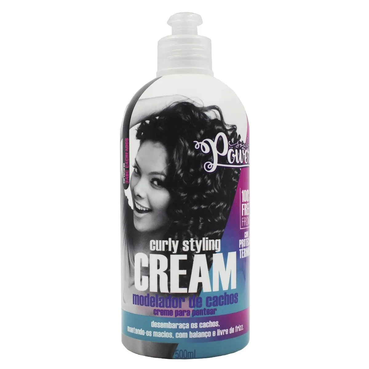 Creme Para Pentear Curly Styling Cream 500Ml Soul Power