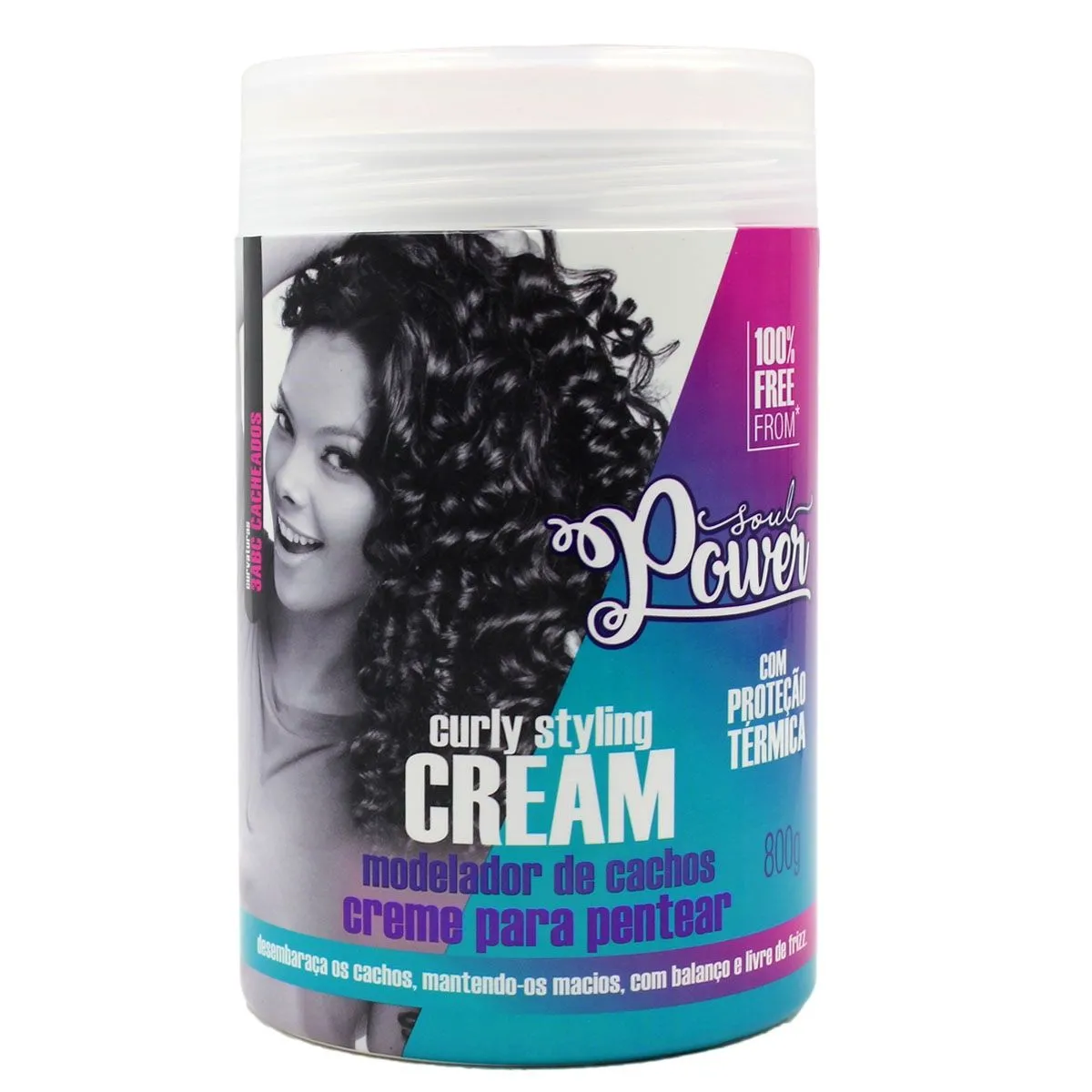 Creme para Pentear Curly Styling Cream 800g Soul Power