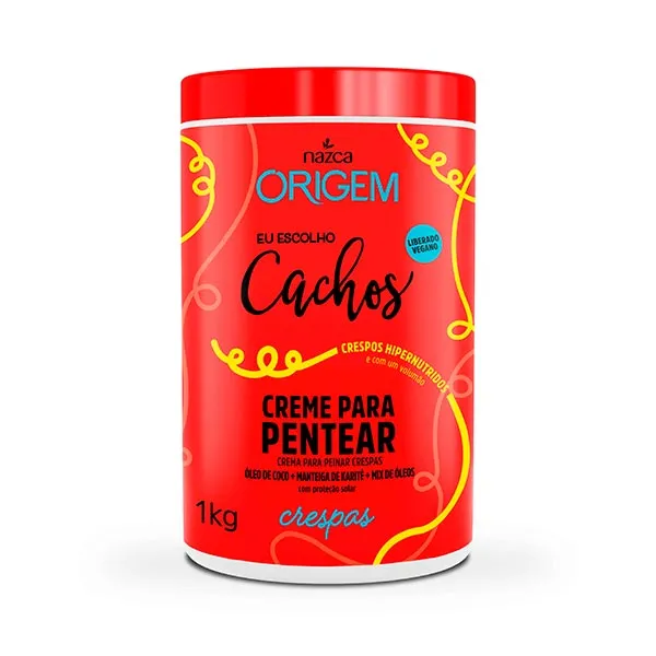 Creme para Pentear Origem 2 em 1 Cabelos Crespos 1kg