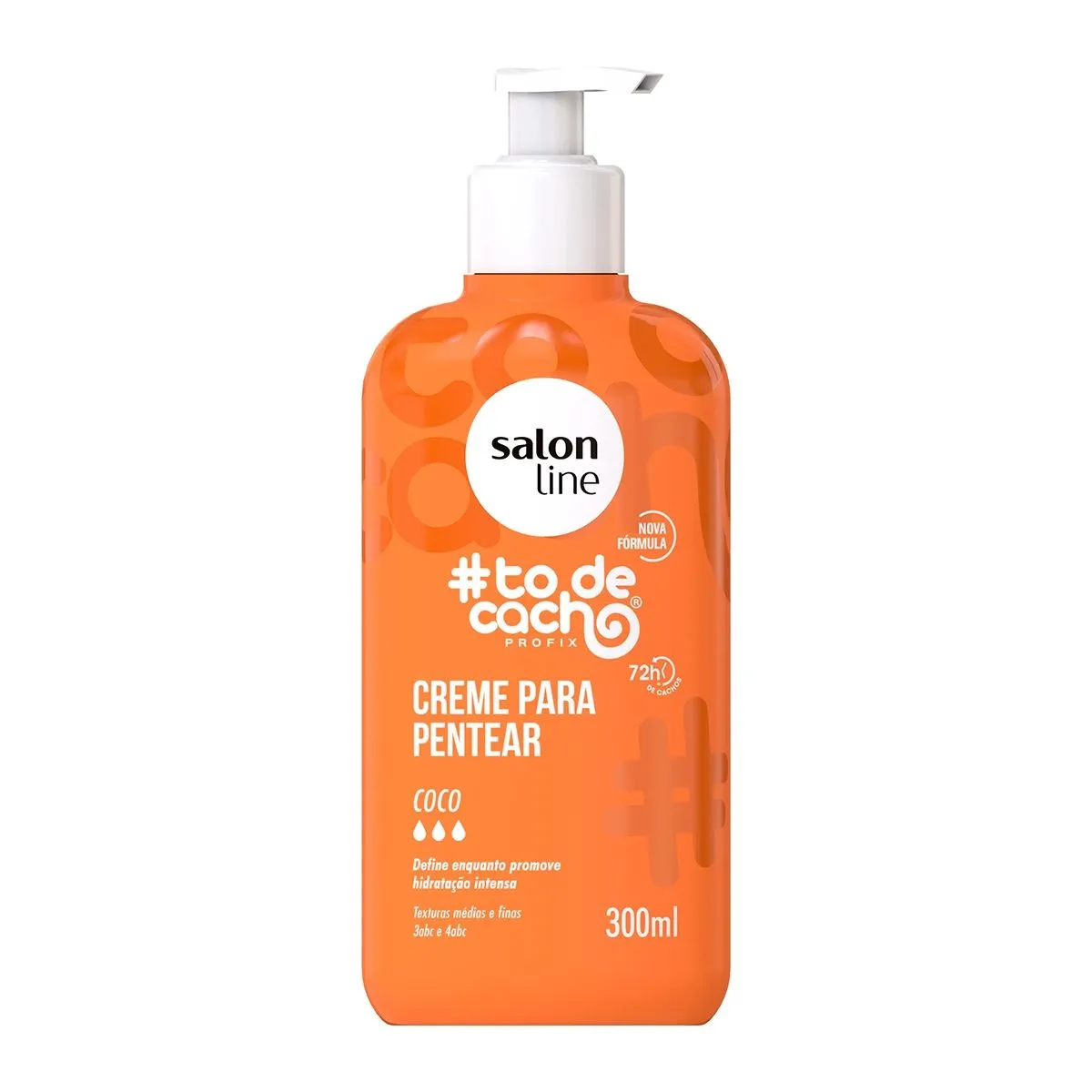 Creme Para Pentear #todecacho Coco 300ml Salon Line