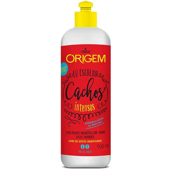Creme Pentear Origem Ativador Cachos Intensos 500ml
