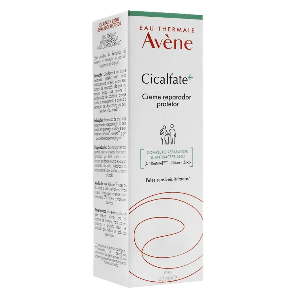 Creme Reparador Cicalfate 40ml Avène