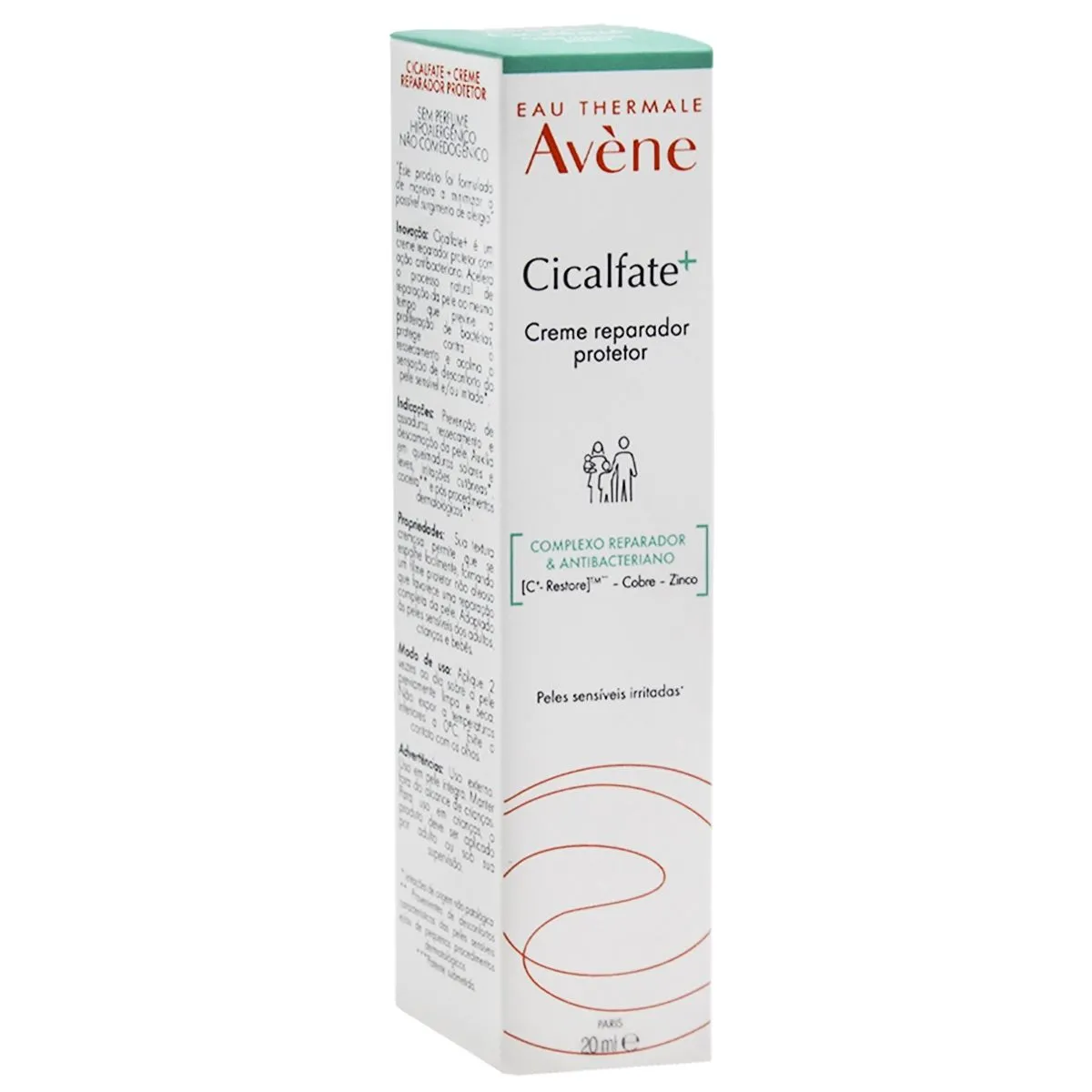 Creme Reparador Cicalfate Plus 20Ml Avène