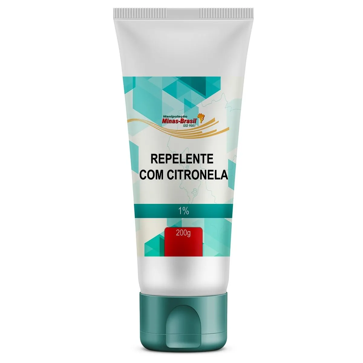 Creme Repelente de Citronela 1% Hipoalergênico 200G