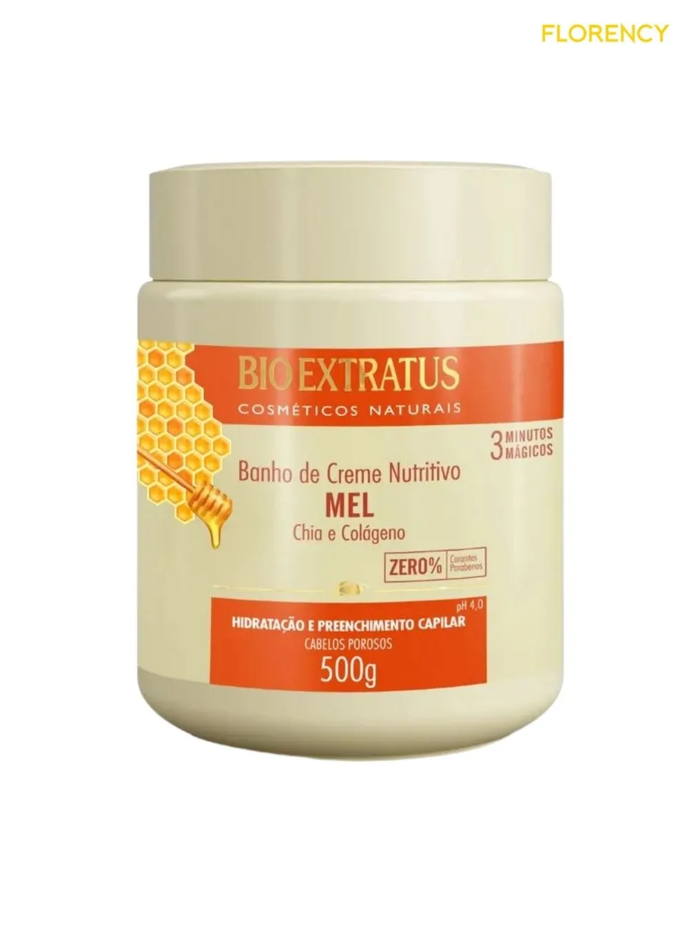 Creme de Tratamento Bio Extratus Mel 500g