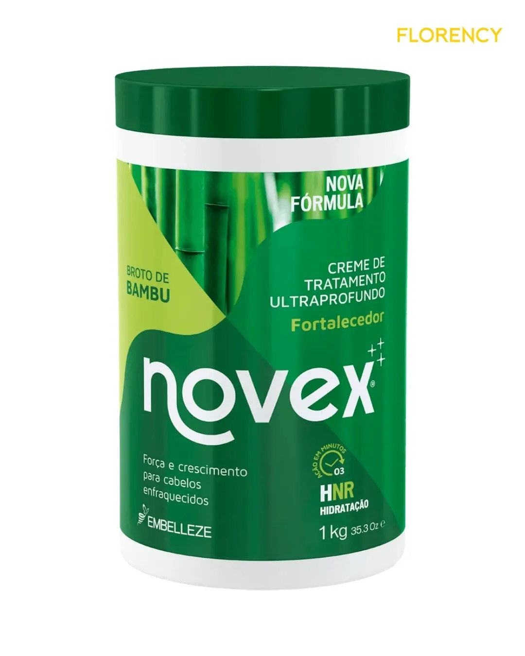 Creme de Tratamento Novex Broto Bambu 1Kg