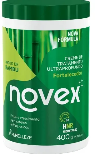 Creme de Tratamento Novex Broto Bambu 400g