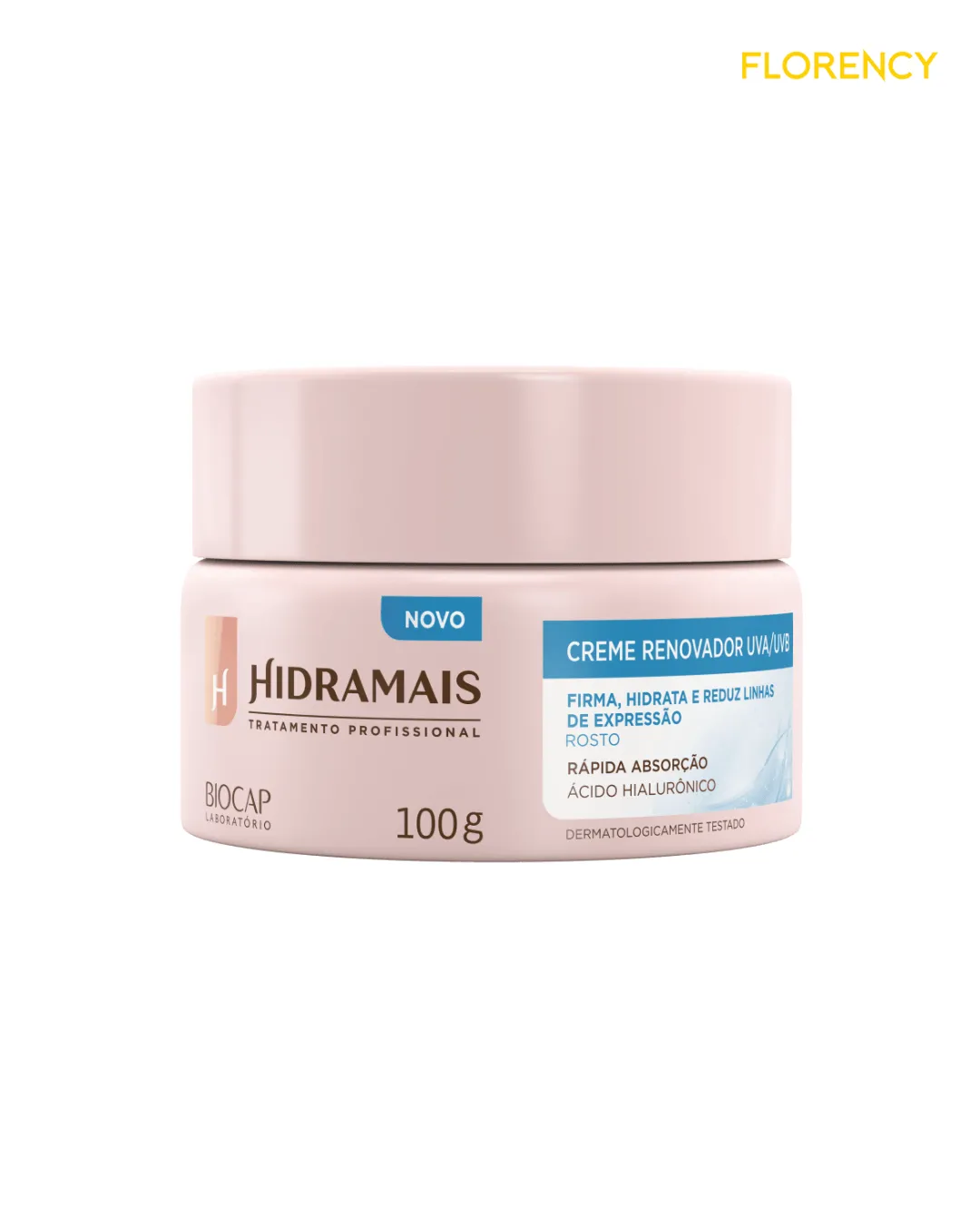 Creme Facial Renovador Hidramais Uva/uvb 100g