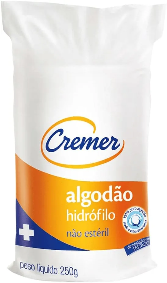 Cremer Algodão Hidrófilo 250gr