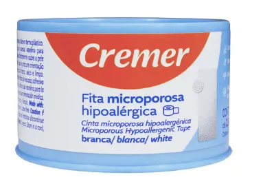 Cremer Fita Microporosa Branca 2,5cm X 4,5m